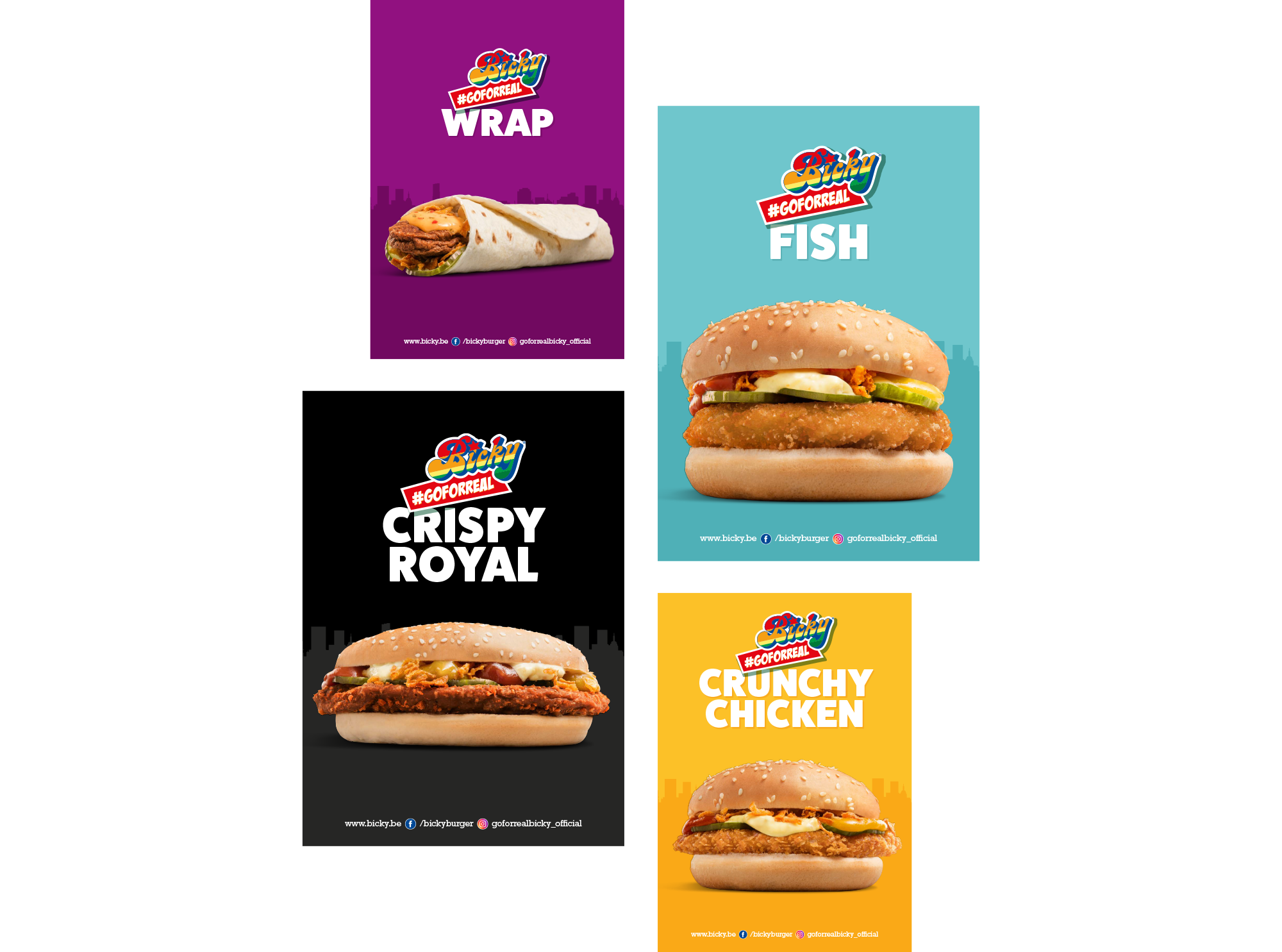 Bicky Burger Posters
