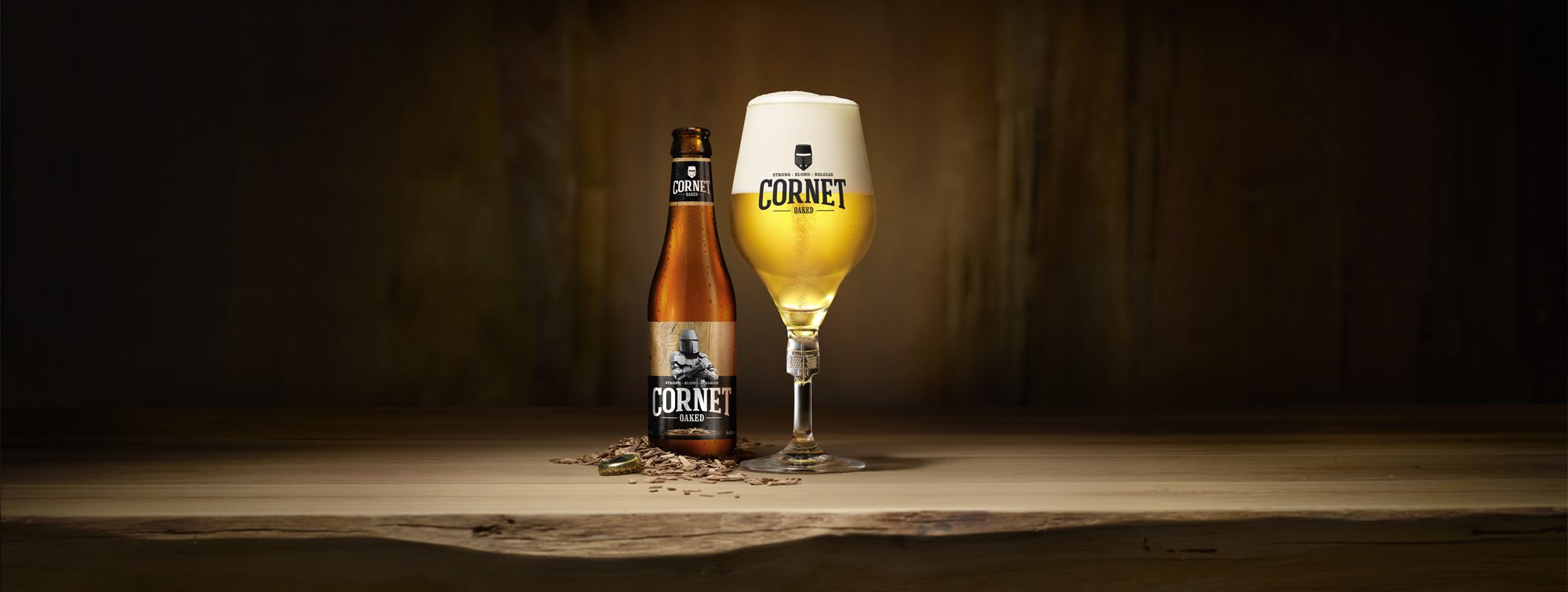 Cornet Bier Branding Label